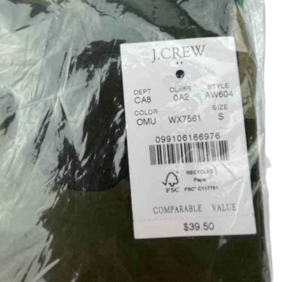 J. CREW Camouflage Leggings Army Green Khaki Camo - Picture 6 of 7
